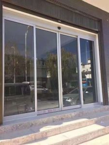 نصب درب اتوماتیک شیشه ای اسلایدینگ