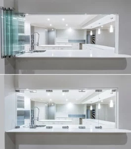 اجزای تشکیل‌دهنده سیستم بالکن شیشه‌ای تاشو ریلی