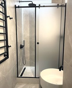 کابین دوش شیشه ای مات 