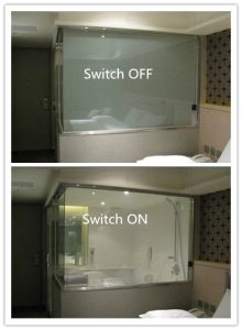 شیشه مات شونده برقی