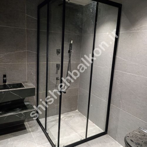 نمونه اجرای اتاق دوش حمام