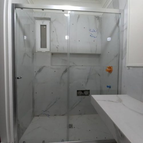 کابین دوش حمام بدون فریم