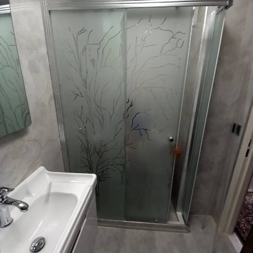 کابین دوش حمام مدل طرح دار