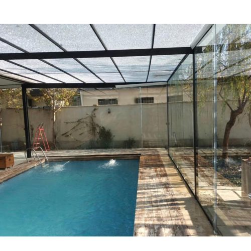 شیشه سکوریت فضای باز