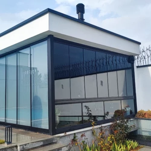 شیشه اسلایدینگ تاشو